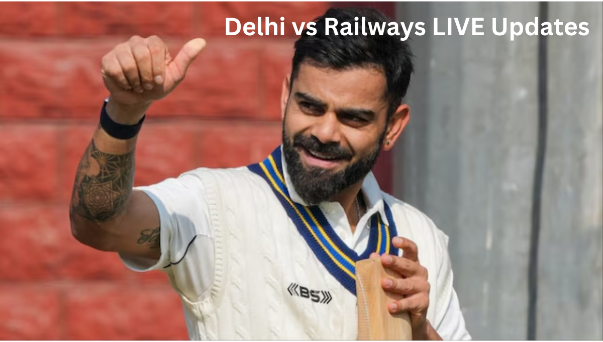 Delhi vs Railways LIVE Updates